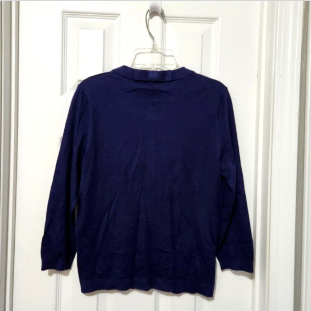 Kate Spade Sofia Cashmere Silk Cotton Blend Cardigan Sweater - Picture 4 of 9